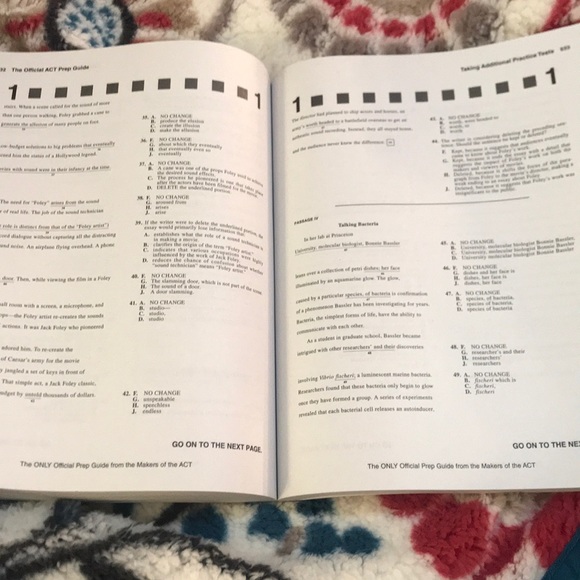 ACT prep book 2018-2019 - Picture 4 of 4